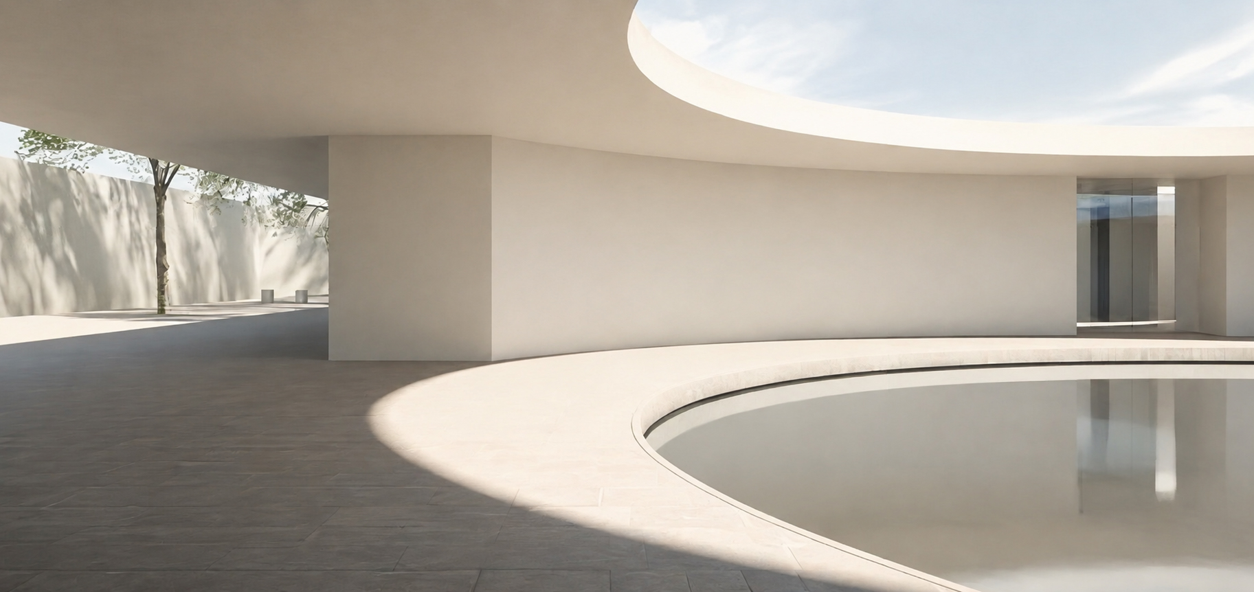 Espai arquitectònic minimalista